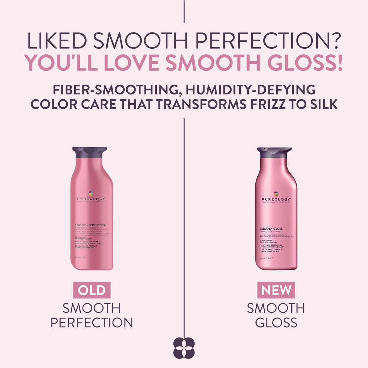 Pureology back label details and ingredient list for color protection