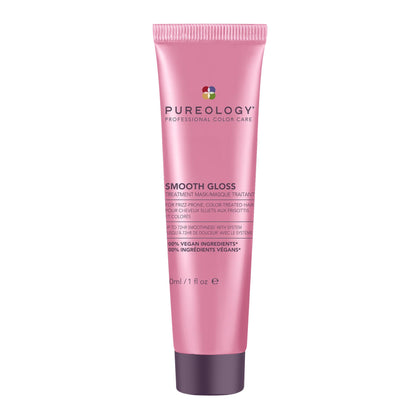Pureology front packaging showing mask jar and brand for clear identification
