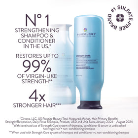 Pureology pump close-up highlighting easy dispensing and control