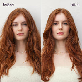 Pureology product texture poured to show lightweight, non-greasy formula