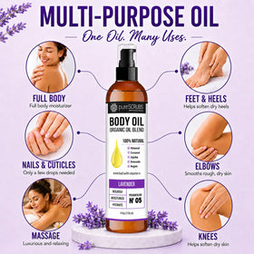 pureSCRUBS dabbed on hair ends reducing frizz and adding shine