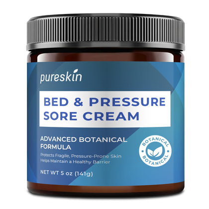PURESKIN front jar packaging showing size and soothing claim