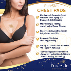 PureSkin silicone pad close-up texture highlighting gel surface for deep hydration