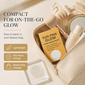 NRAEC PurevLab patch texture on skin showing smooth, even absorption benefit
