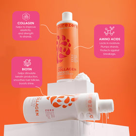 Purezero bottles on bathroom shelf suggesting organized, cruelty-free routine