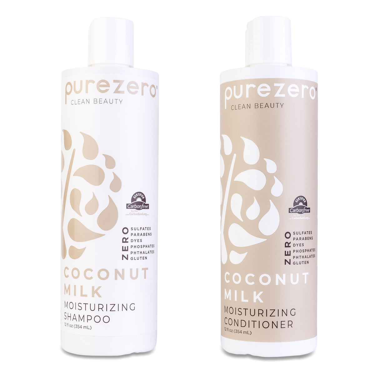 Purezero front packaging showing clean ingredients and vegan badge for confidence