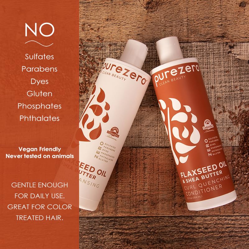 Purezero conditioner creamy texture illustrating detangle and slip benefit