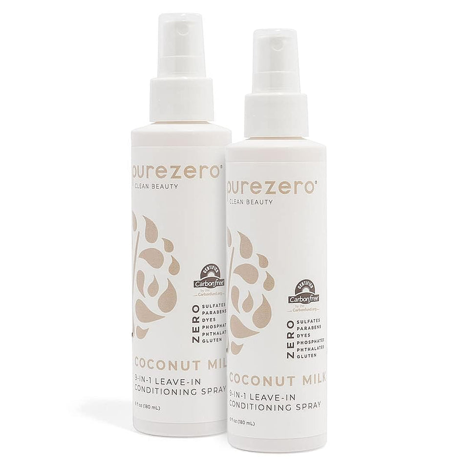 Purezero front packaging showing two 6 oz bottles and clear benefits