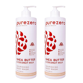 Purezero front packaging showing clean 20oz bottles and benefits