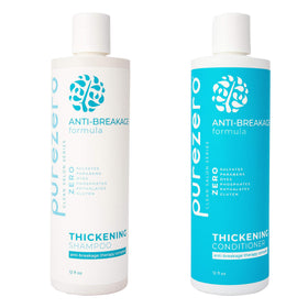 Purezero front packaging showing both bottles and clear labeling for daily strength