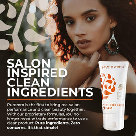 Purezero label close-up highlighting ingredient transparency and cleaner formulation