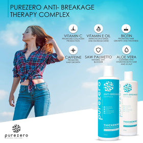 Purezero pump close-up highlighting easy-dispense design and travel convenience