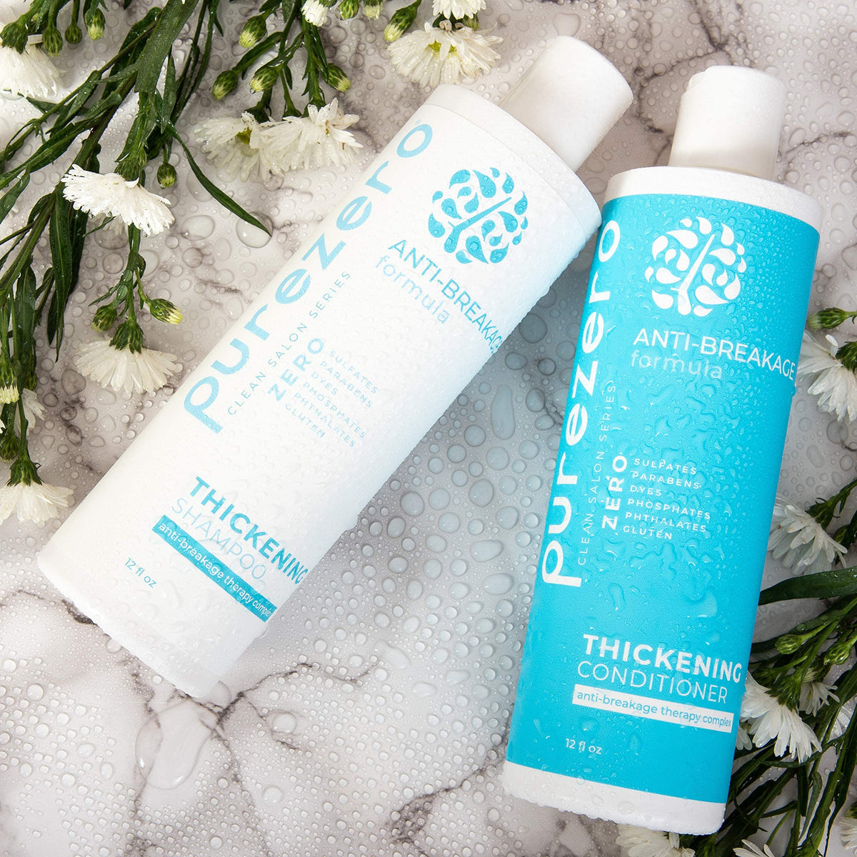 Purezero shampoo foam texture demonstrating gentle lather and effective cleansing
