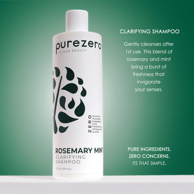 Purezero shampoo lather close-up demonstrating gentle foam and effective cleanse