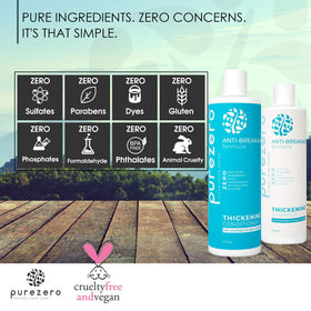 Purezero 24oz size comparison demonstrating value and long-lasting supply
