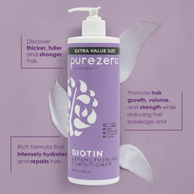 Purezero shampoo lather texture demonstrating gentle cleansing benefit