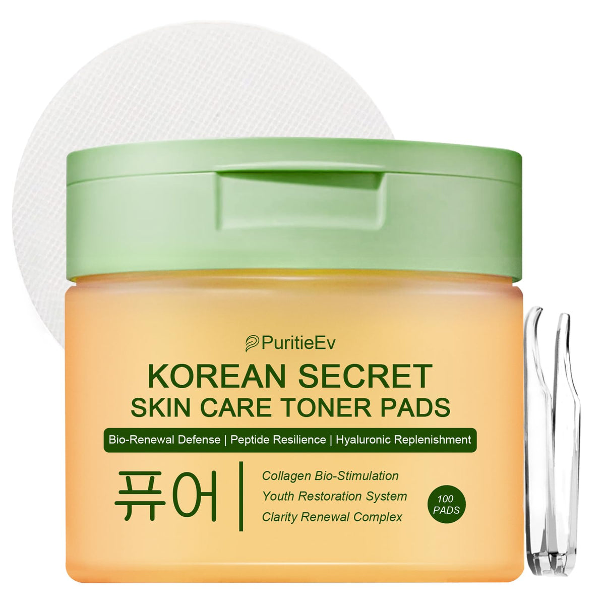 PuritieEv product label close-up highlighting active ingredients and transparency