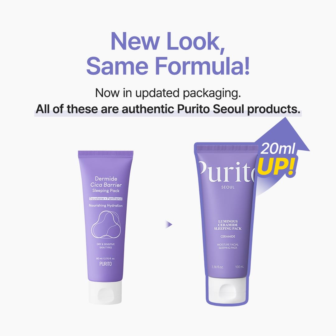 PURITO cream texture close-up highlighting smooth hydration