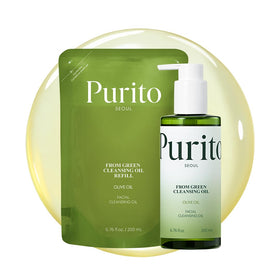 PURITO front packaging showing set and benefits