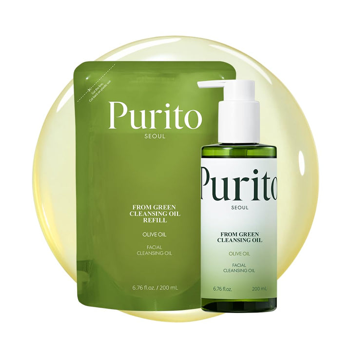 PURITO front packaging showing set and benefits
