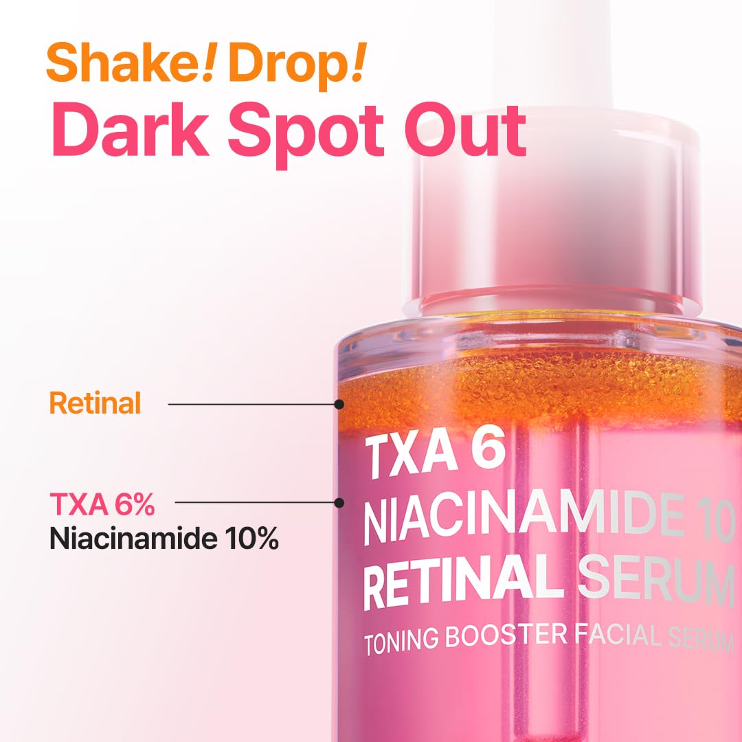 PURITO close-up of label highlighting TXA and niacinamide concentrations