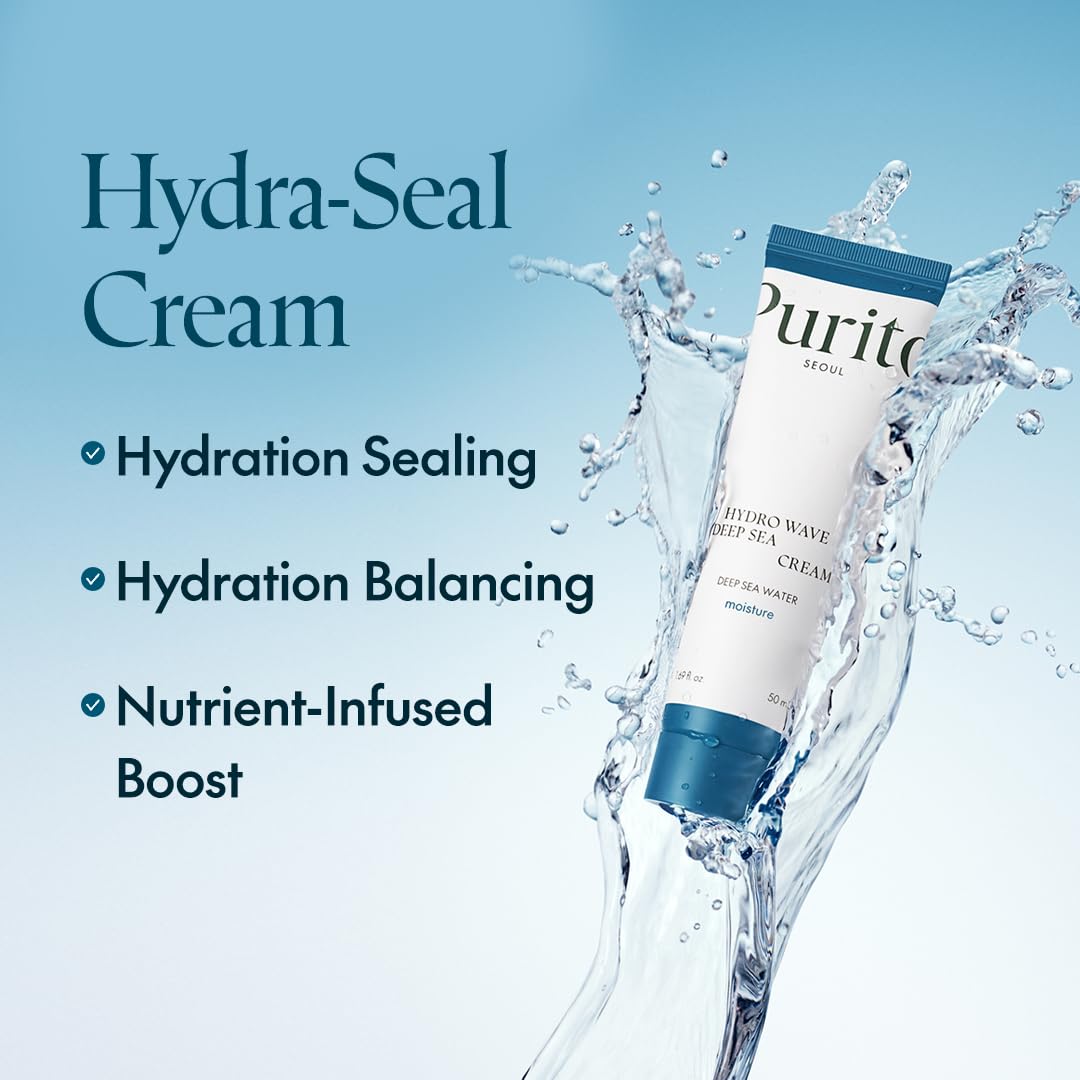 PURITO open jar displaying smooth cream for easy scoopability and daily use