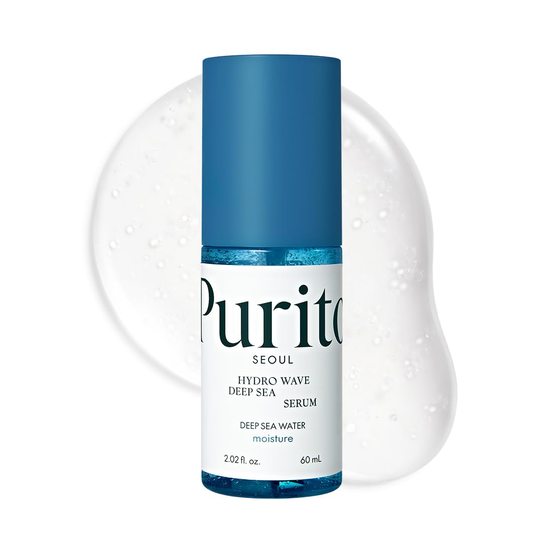PURITO front packaging showing serum bottle and branding for clear product identification and trust