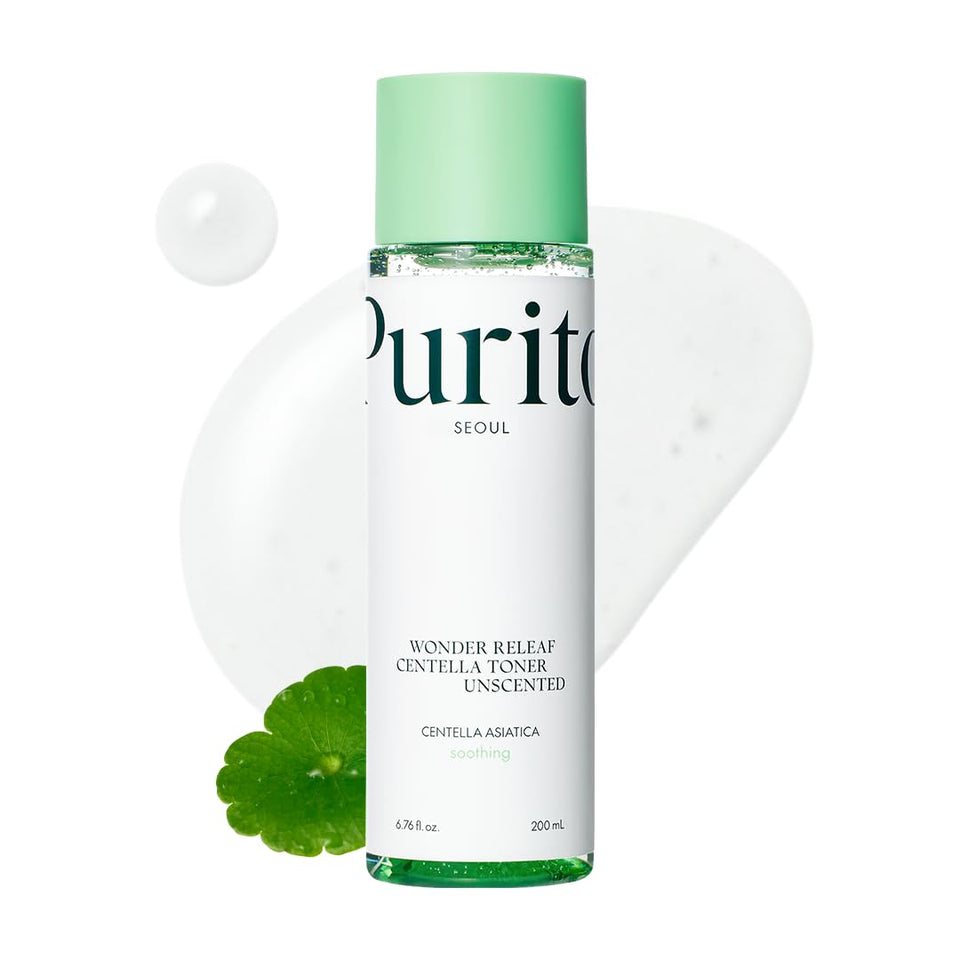 PURITO front bottle showing clean packaging and product benefit