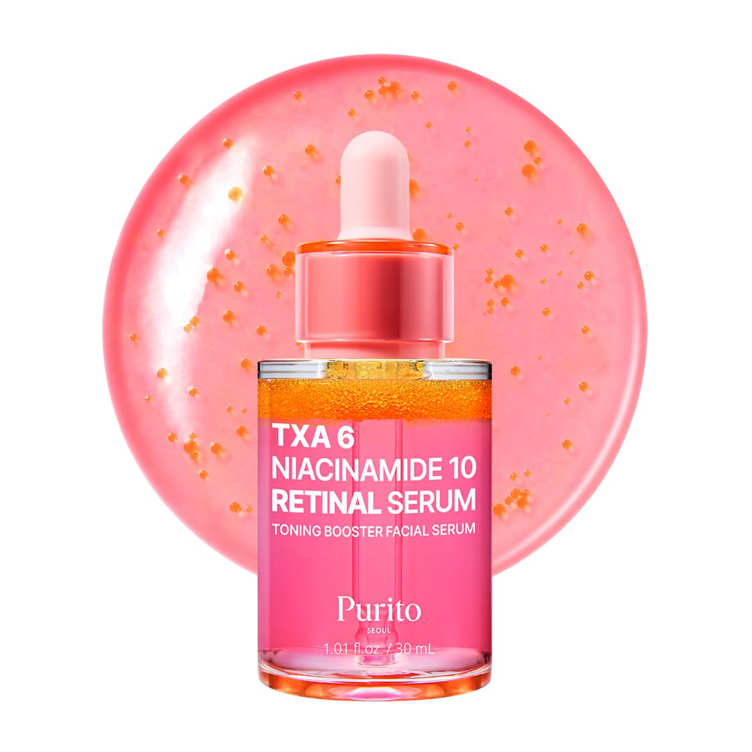 PURITO front packaging showing serum bottle and brand clarity benefit