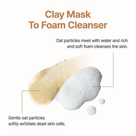 PURITO mask application on cheek illustrating calming hydration and smoothing
