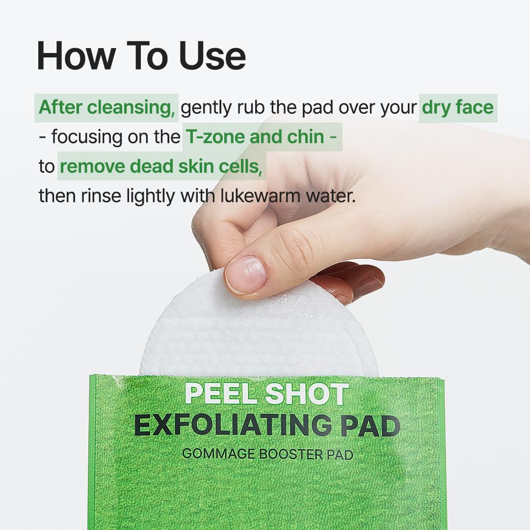 PURITO pad on bathroom counter in routine conveying faster absorption
