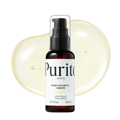 PURITO front bottle showing clean design and brightening benefit