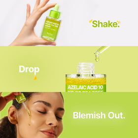 PURITO serum on bathroom shelf in lifestyle setting showing everyday accessibility benefit