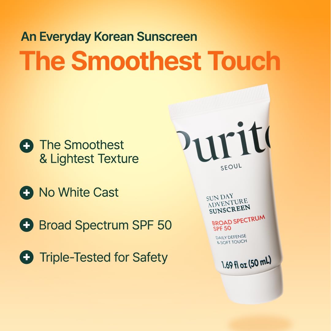 PURITO spread on skin showing quick absorption and matte soft-touch benefit