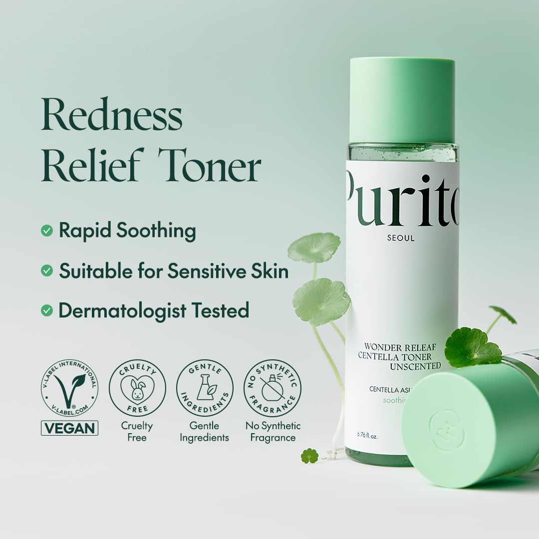 PURITO watery texture on hand demonstrating lightweight hydration