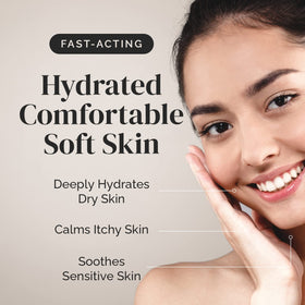 Puriya being applied to hands demonstrating fast relief and comfort