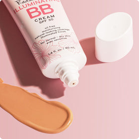 pūrlisse BB cream with Silk Glow BB Base primer showing layered routine benefit