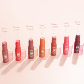 pūrlisse closeup of tinted lips showing hydrated, buildable color