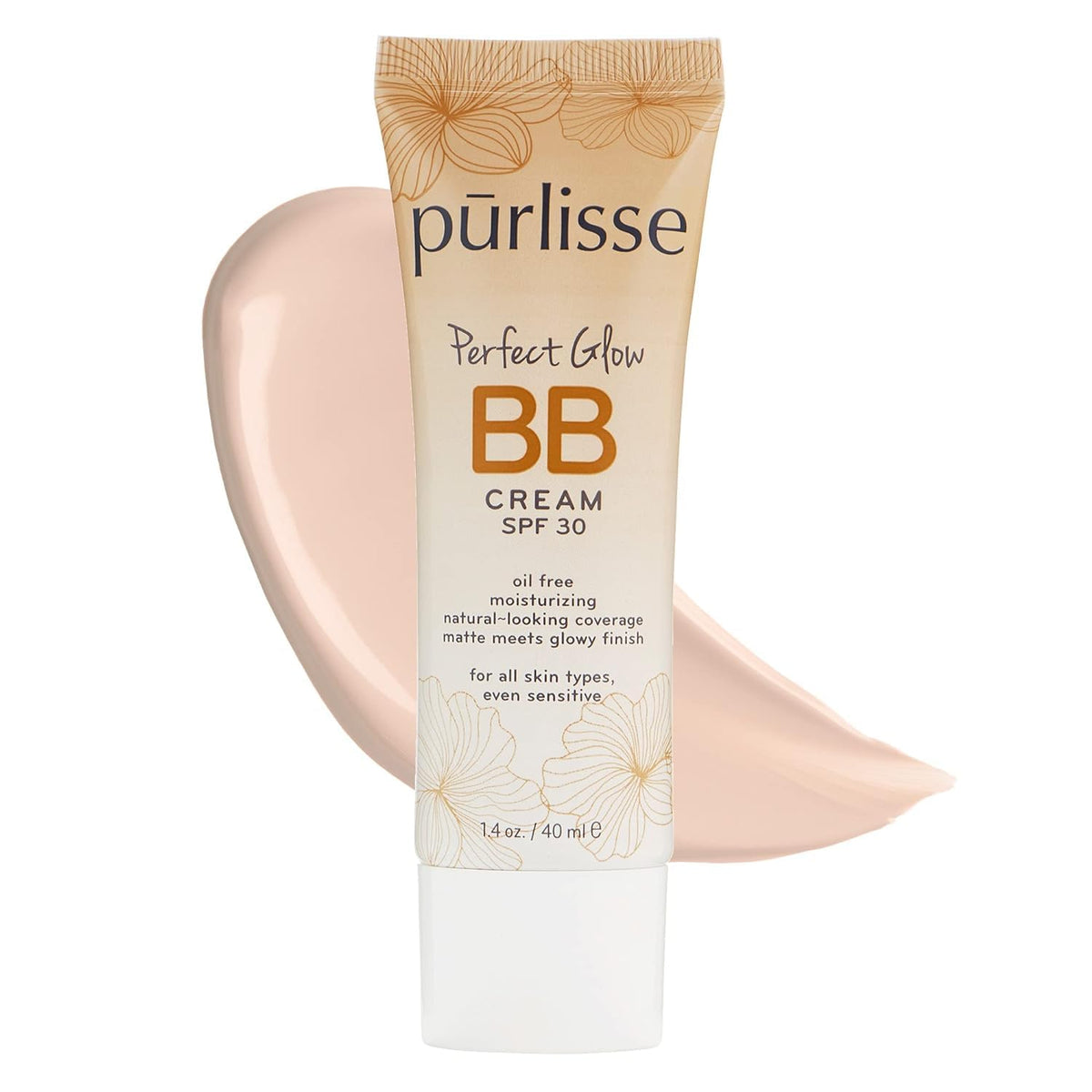 pūrlisse front packaging showing tube and label for immediate recognition and clarity