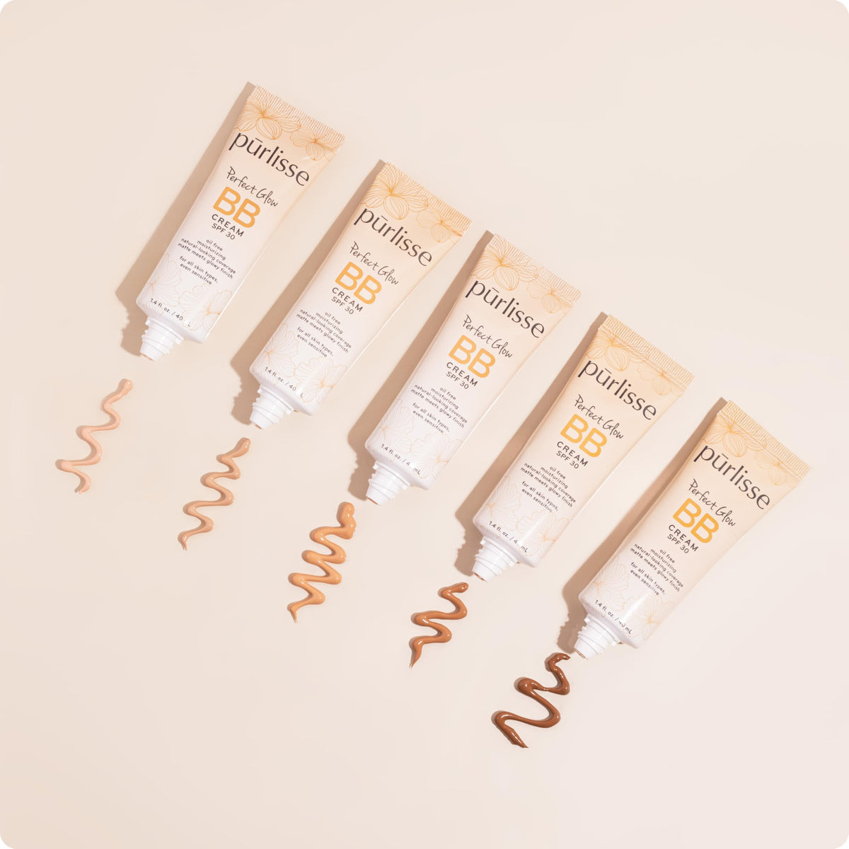 pūrlisse BB cream paired with Silk Glow primer for a smoother finish benefit