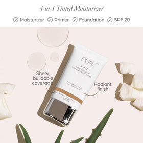 PÜR MINERALS texture swirl highlighting hydrating, blendable finish