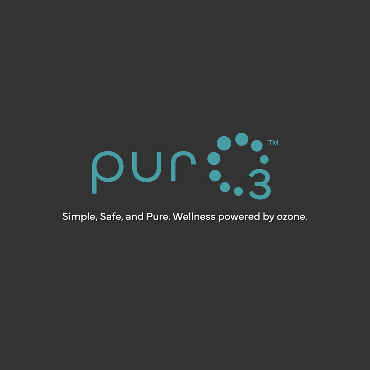 PurO3 size comparison with coin showing compact travel-friendly benefit