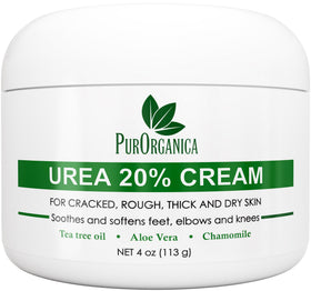 PurOrganica front packaging showing product and benefit for smoother heels