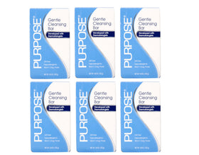 Purpose front packaging showing six individual bars and brand clarity benefit