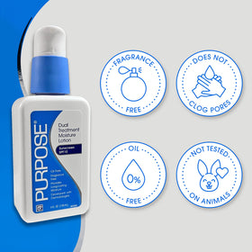 Purpose applying lotion to hand demonstrating quick absorption benefit