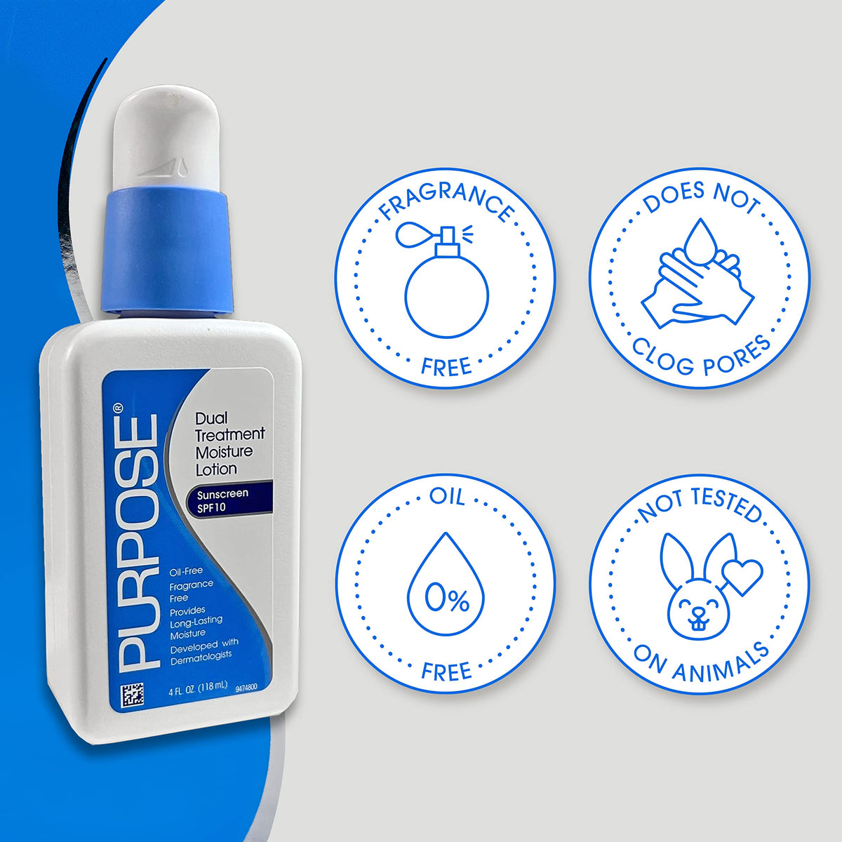 Purpose product on bathroom counter during morning routine, convenient daily use