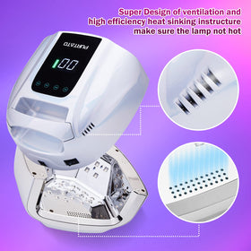 Purtato infrared sensor activating as hand enters demonstrating touchless, power-saving convenience