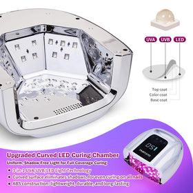 Purtato pedicure setup with base removed showing easier toe access and hygienic maintenance