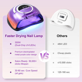 PUSHUJIA hand under lamp curing gel polish quickly with auto sensor