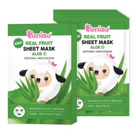 Puttisu single cotton sheet unfolded to show child-sized fit and comfort